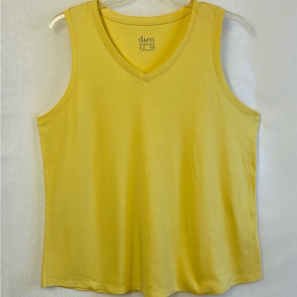 New Bundle of 2 Denim & Co Crew Neck Sleeveless Tank Shirts / 1X - Picture 2 of 11